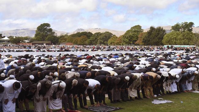 Friday prayers and two minutes of silence were observed in Christchurch yesterday for victims of the twin mosque massacres.