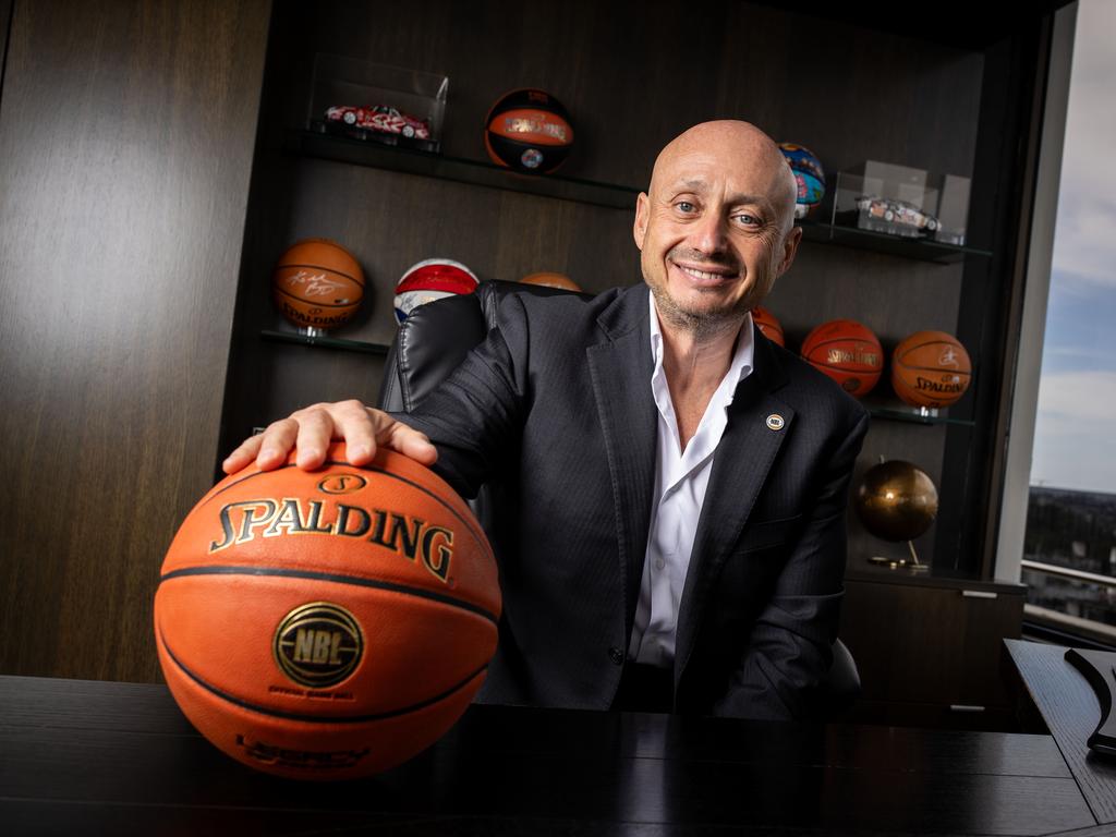 National Basketball League owner Larry Kestelman. Picture: Getty Images for NBL