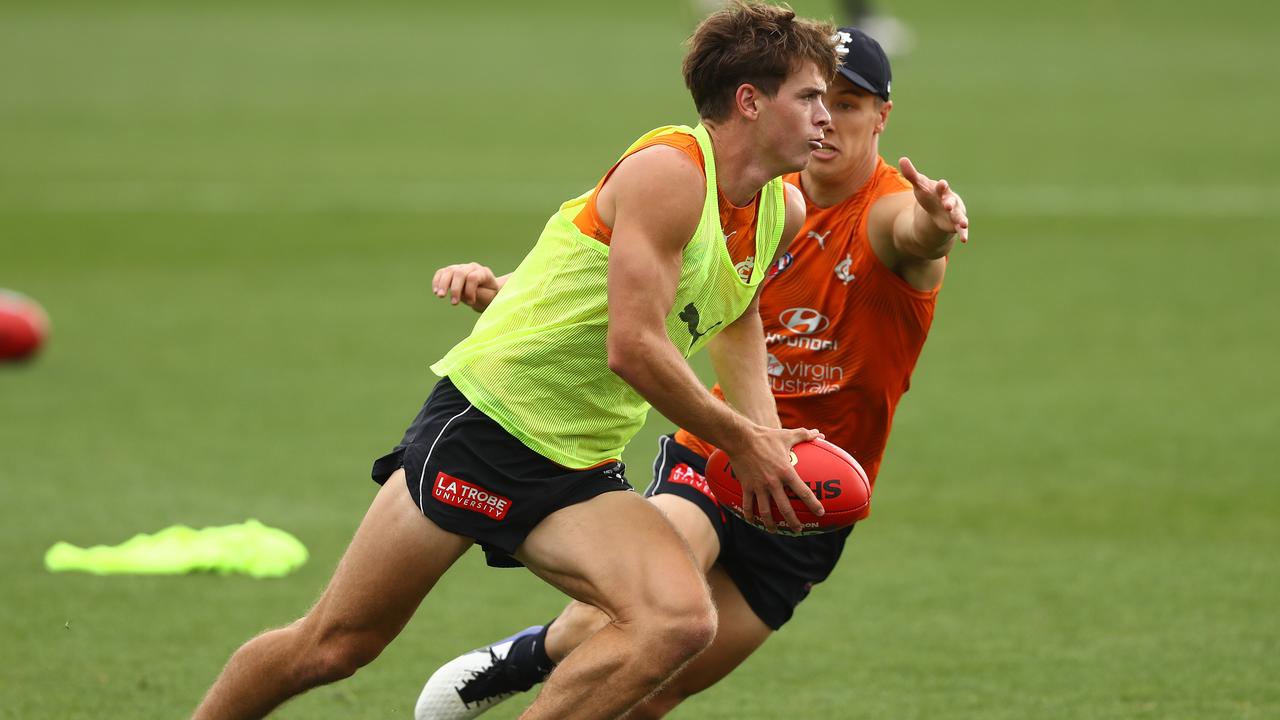 Bruce says the Blues are pleased with Paddy Dow’s pre-season work. Picture: Getty Images