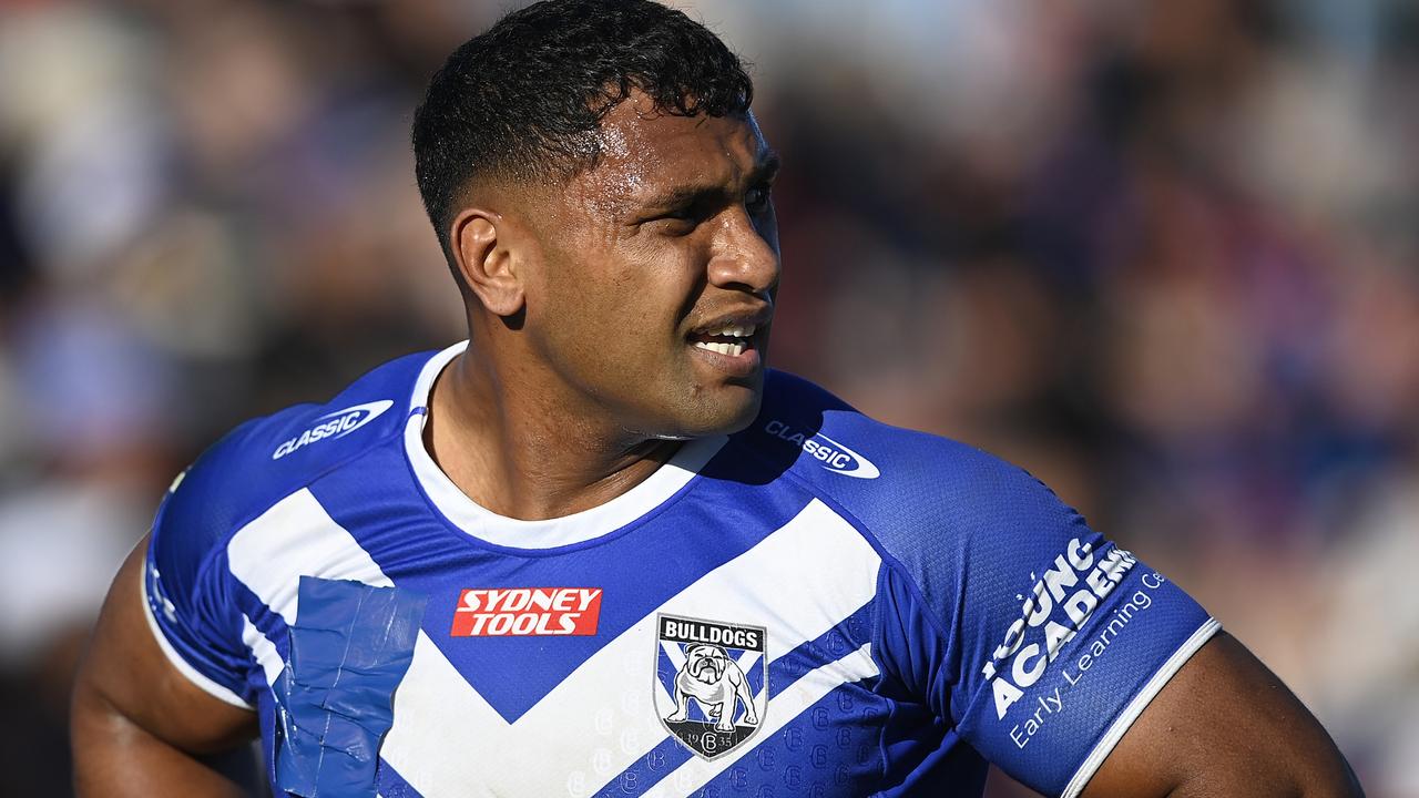 Tevita Pangai Jr beats himself up more than any journo could. Picture: Getty Images