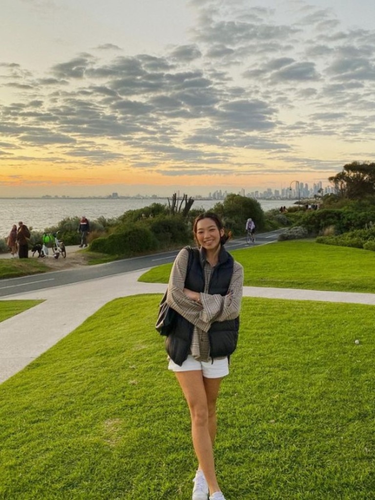 Grace in Australia. Picture: Instagram / @graceccheng