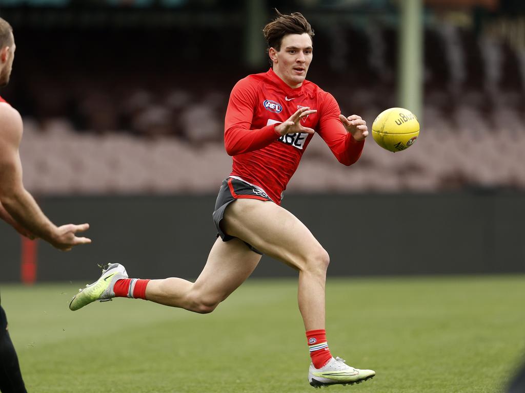 Errol Gulden says the Swans have stepped up their training efforts after a slow start to 2023. Picture: Phil Hillyard