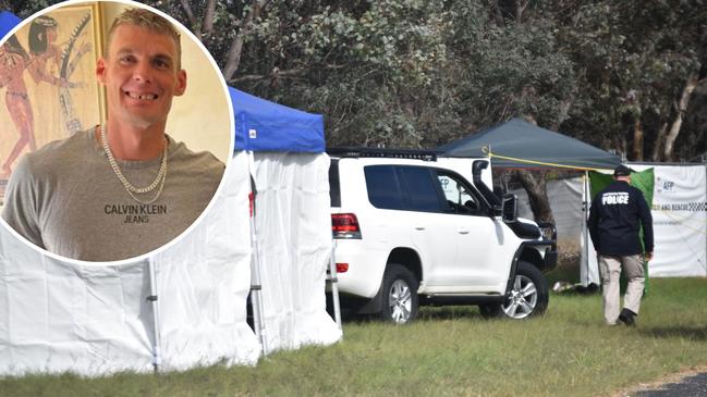 Police believe the body found in Curtin on April 28, 2023 is that of missing man Shane Watson. Picture: Sam Turner/ACT Policing