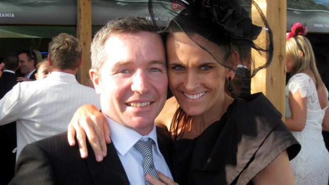 Paul Green pictured with his wife Amanda Green. Picture: Facebook