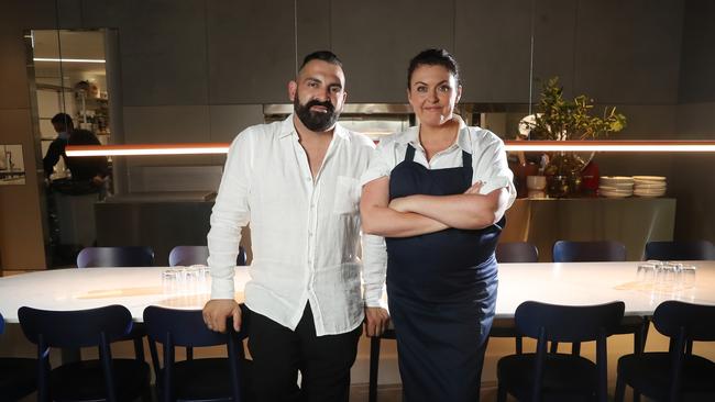 The news of Hero restaurant’s closure has left Karen Martini and her business partner Michael Gebran “in shock”. Picture: Alex Coppel.