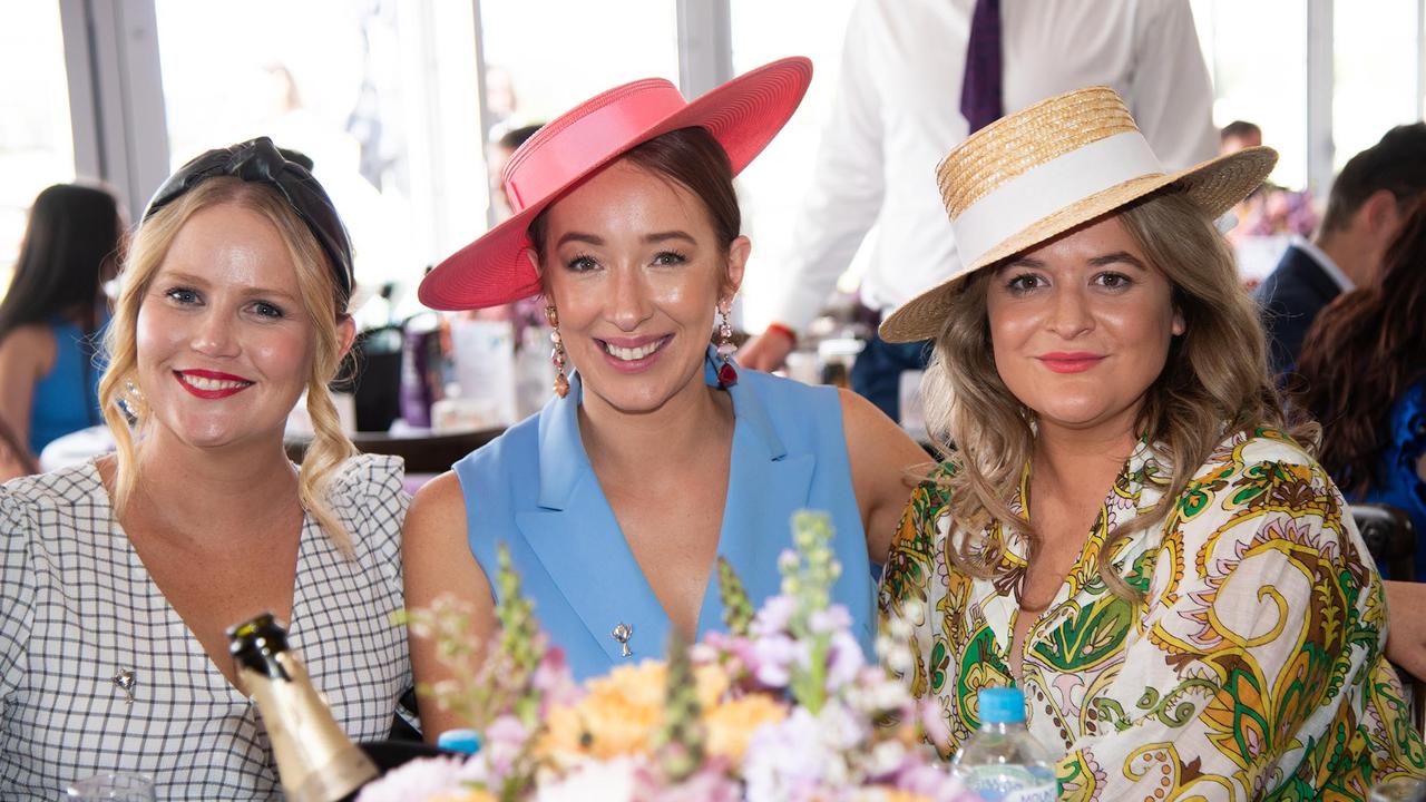 Stef Roberts (left), Annie Glover and Molly Beck.