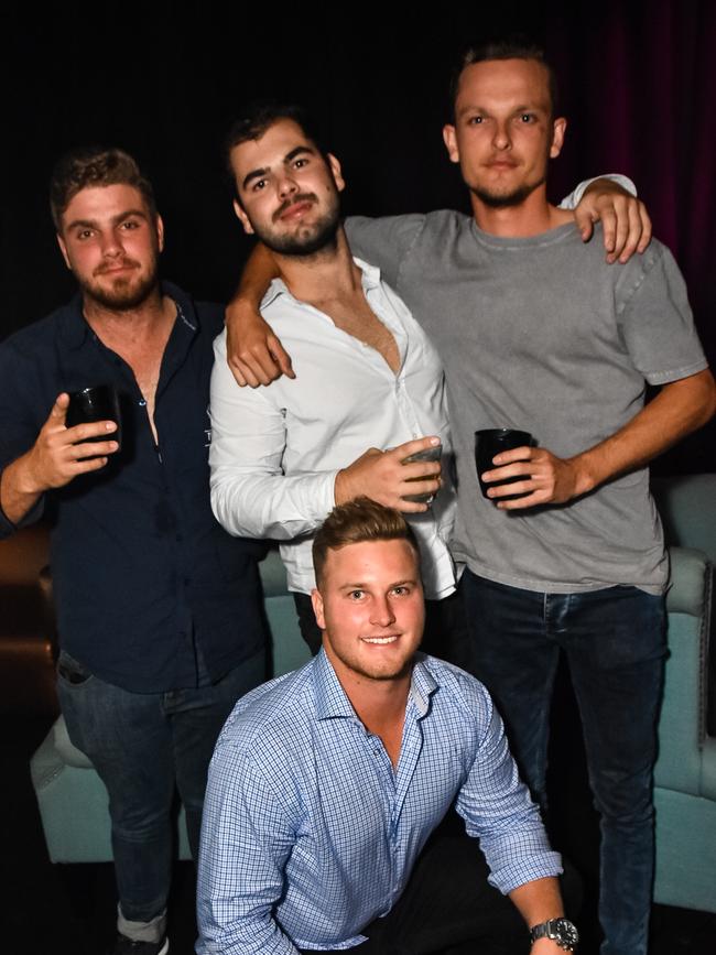 Cooper Patterson, Lachlan Heath, Lloyd Keegan and Jesse Johansson.