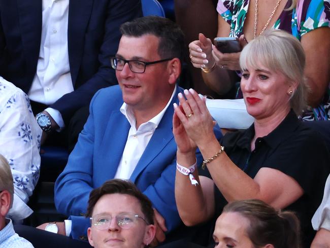 Dan Andrews is facing accusations of ‘world-record hypocrisy’ for accepting VIP Australian Open seats from Emirates.