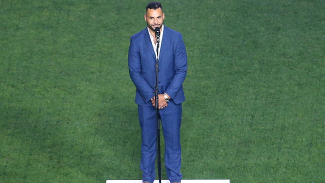 Ryan James didn’t deserve to cop any blame. Photo: Jason McCawley/Getty Images