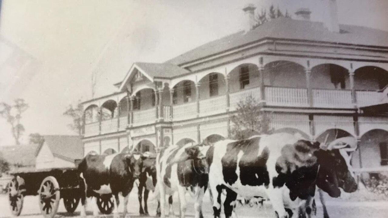 Historic image of Branxholm Imperial Hotel, built in 1907. Picture: Branxholm Imperial Hotel