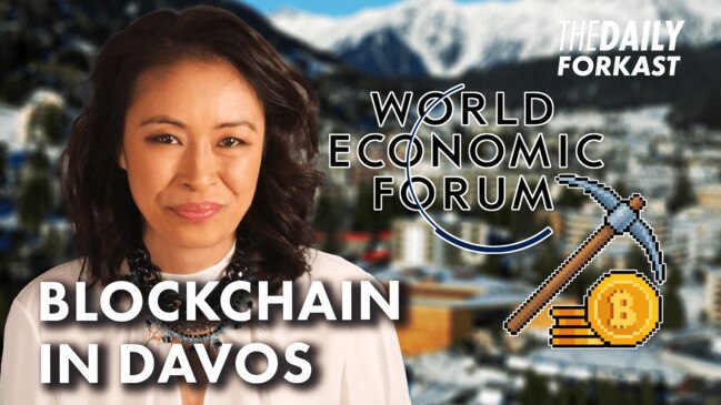 Blockchain in Davos