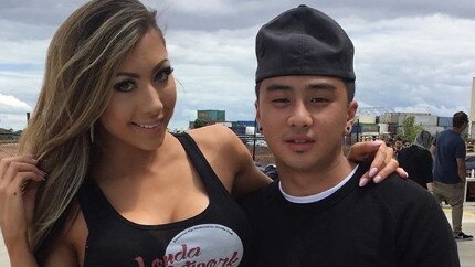 Jackie Chan (right) aka Jackie Sauce was jailed for dealing coke, MDMA from a high-rise Box Hill hotel room. Instagram.