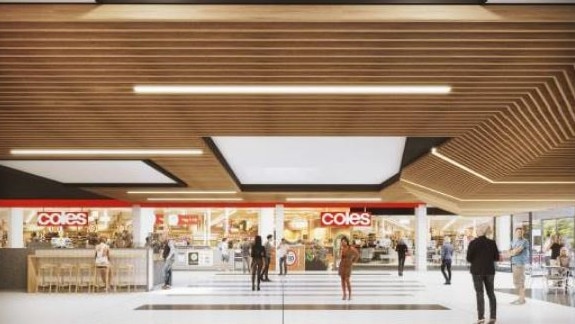 A concept image of the proposed new Coles at Deception Bay Market Square Shopping Centre. IMAGE: PD ONLINE