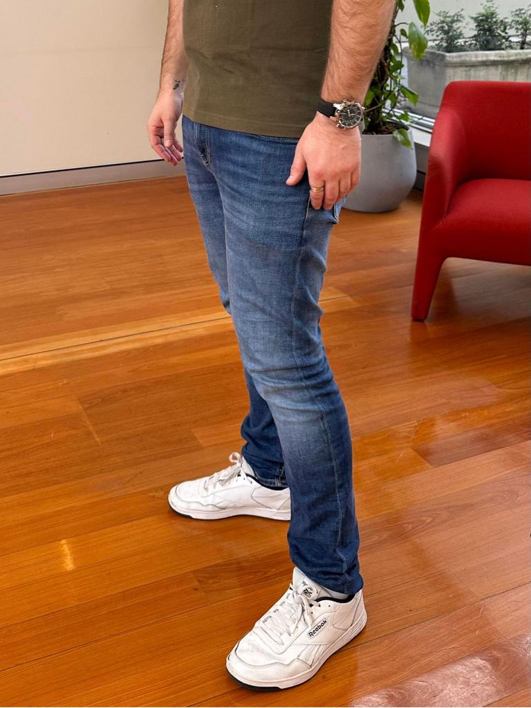 Calvin Klein Jeans Men’s Slim Denim. Picture: Supplied