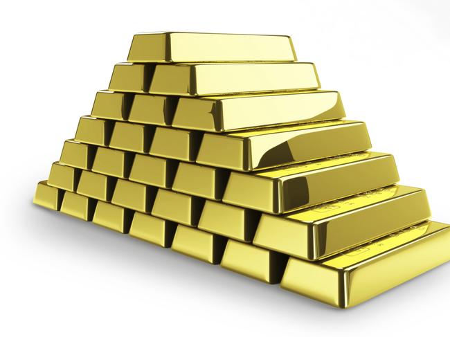 CARSGUIDE - gold bullion / ingots / bars. Picture: iStock