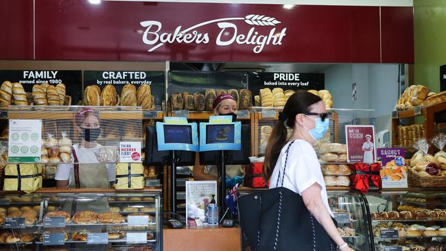 A Bakers Delight store. Picture: NCA NewsWire / Gaye Gerard