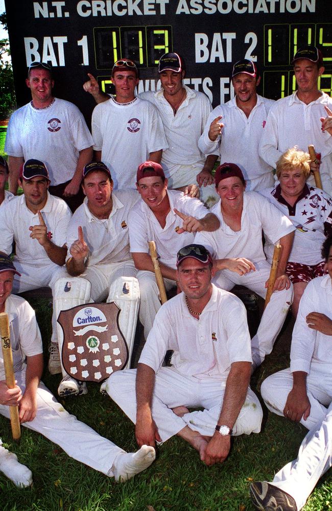 A-Grade Palmerston Cricket Team.