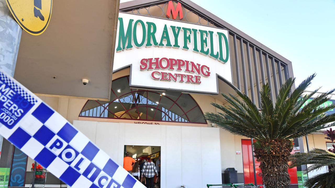 Morayfield Shopping Centre was broken in to overnight. Picture: John Gass