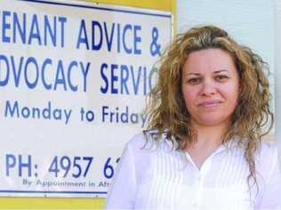 Tenant Advice and Advocacy Services Mackay co-ordinator Koni Tsakonas has tips to help get your foot in the door. Picture: Tony Martin