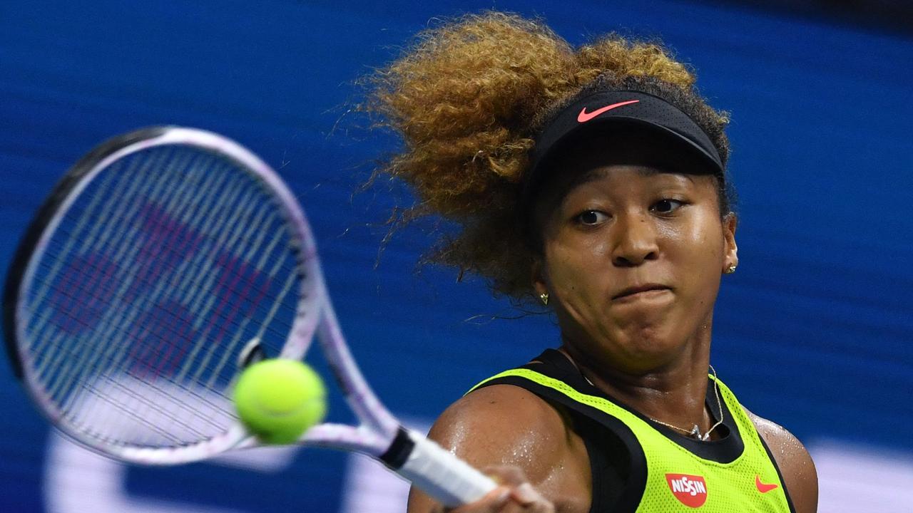 Japan's Naomi Osaka extended her winning streak to 16 at the US Open. Photo: AFP