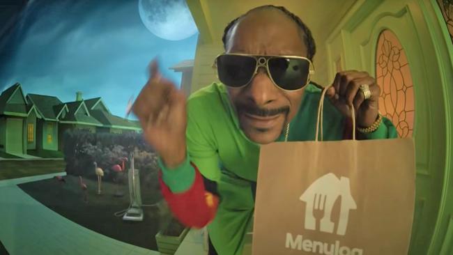 Snoop Dogg has done wonders for Menulog's brand