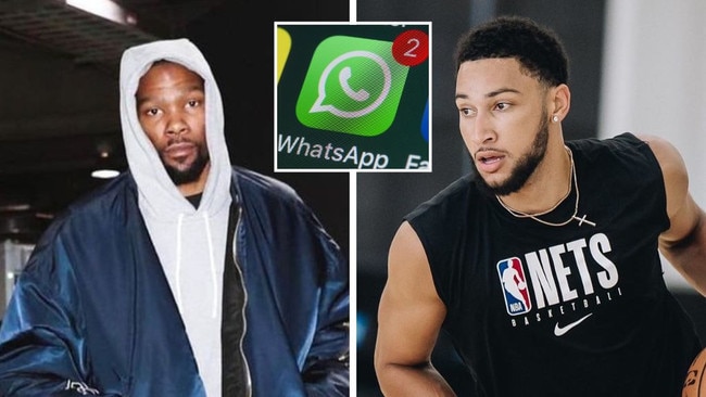 Ben Simmons left Nets group chat.