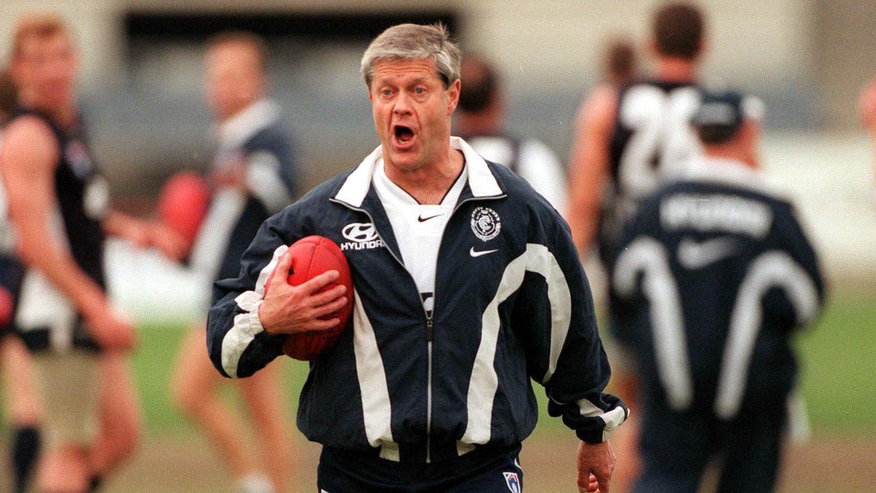 David Parkin coached Carlton to a premiership in 1995.