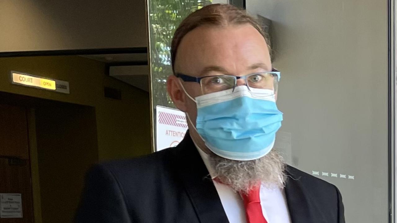 Jason Leigh Tapp outside the Caloundra Magistrates Court on December 7.