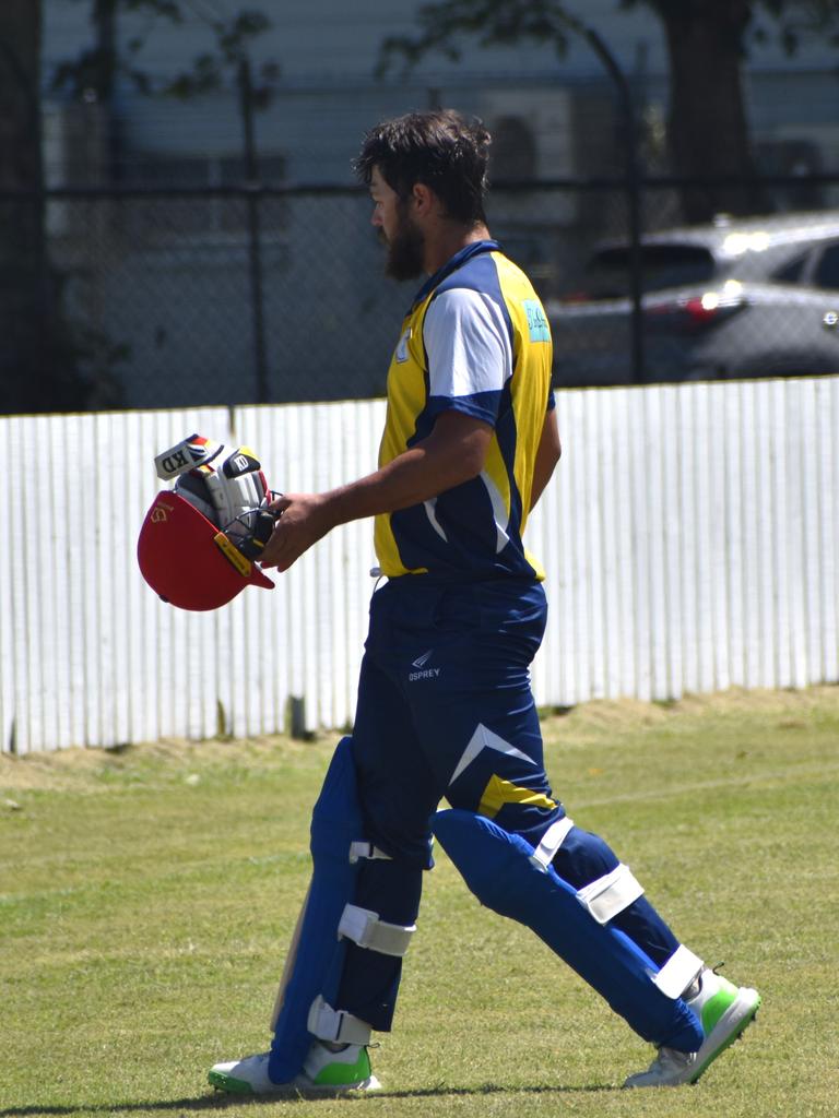 Central Queensland Cricket Championships, senior men, Gladstone versus Central Highlands, Rockhampton Cricket Grounds, on February 22, 2025.