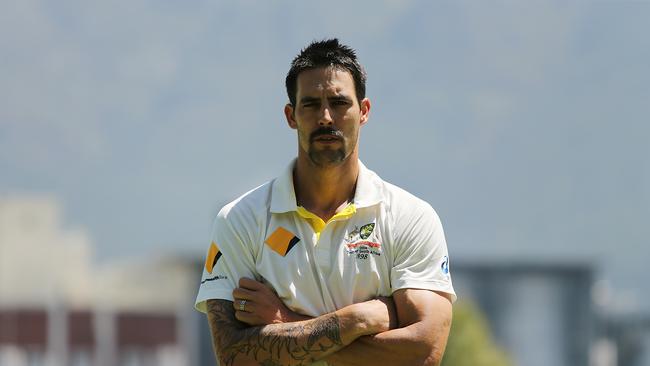 Australian cricketer Mitchell Johnson has taken aim at the Indian media. Picture: Getty