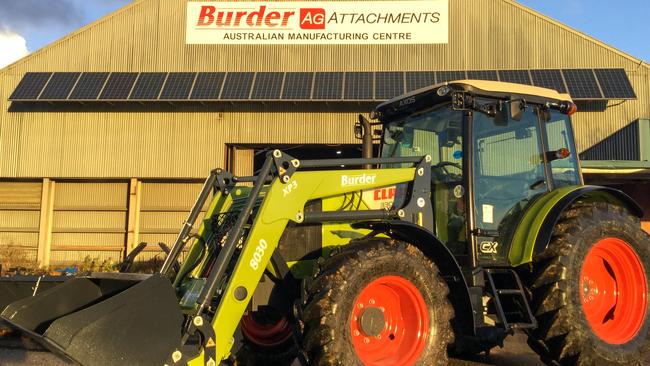 Versatile design: Burder’s range of front-end loaders can be fitted with an impressive of attachments.