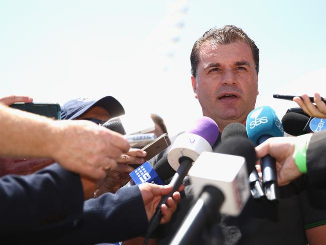 Ange Postecoglou will be the centre of attention on Wednesday