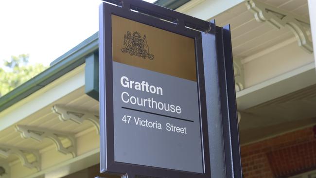 A man accused of using a power drill to screw shut a door so a woman could not leave has pleaded not guilty in Grafton Local Court to charges against him.