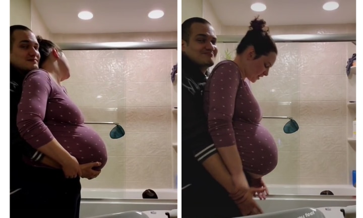 Dads Around the World Are Holding Their Partners' Bellies To