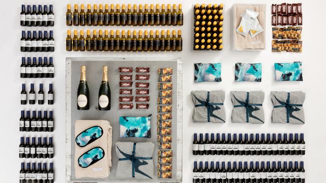 Qantas is selling 1000 fully stocked half bar carts and a small number of full carts from its 747s that were retired in July. Picture: Supplied.