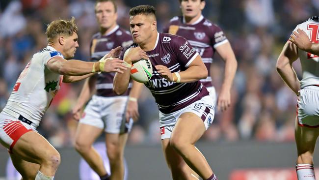 Manly need to fast-track Josh Schuster’s return to the back row. Picture: Izhar Khan/Getty Images