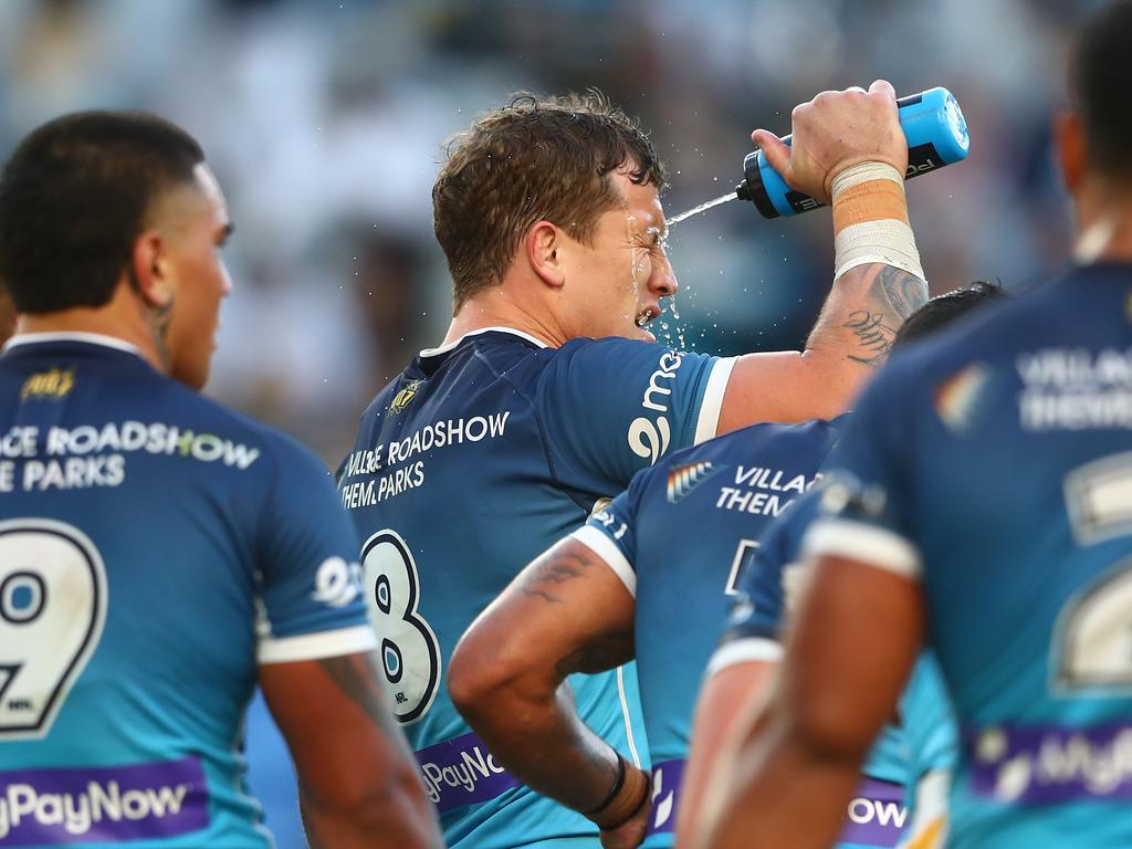 Wallace’s Titans came within a whisker of the NRL’s biggest ever comeback. (Photo by Chris Hyde/Getty Images)