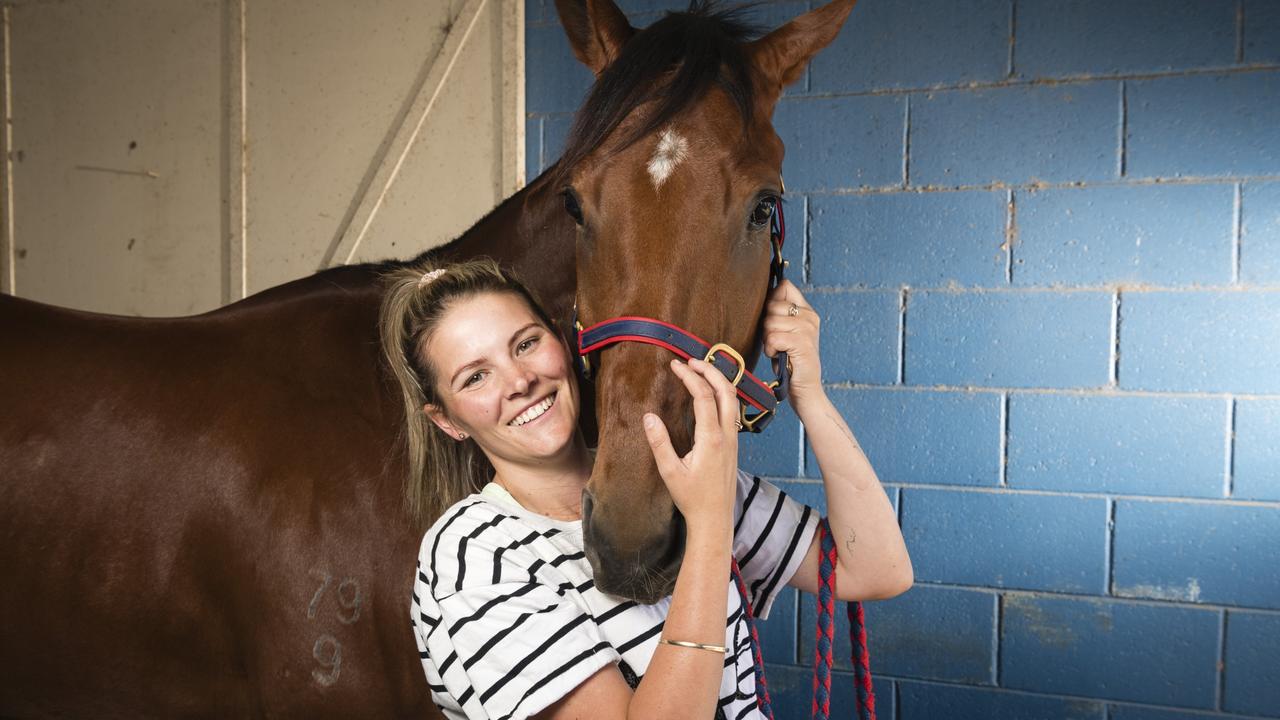 Maddy Sears says Yellow Brick is the type of horse every young trainer dreams of having. Picture: Kevin Farmer