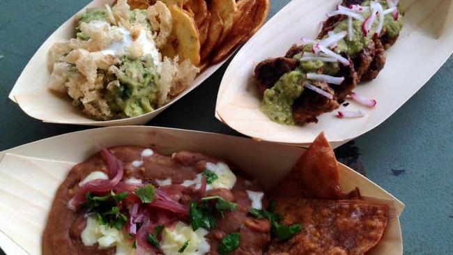 Gold Coast Taste Southern Mexican food rolls in aboard Little