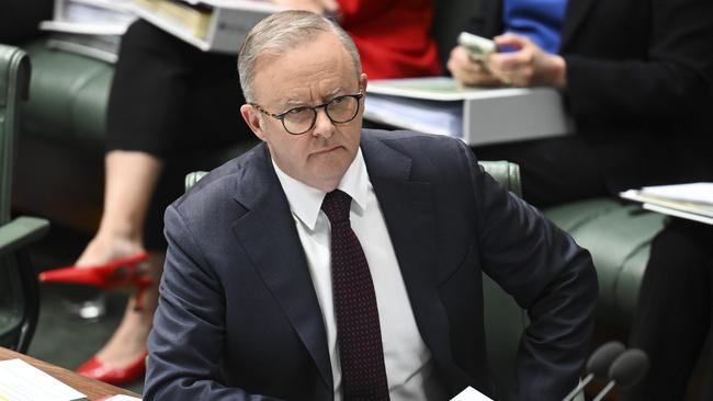 The shift in sentimen in Victoria has the potential to have a significant impact on Anthony Albanese in the looming federal election. Picture: NewsWire/Martin Ollman