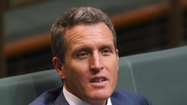 Labor backbench MP Josh Wilson reacts during House of Representatives Question Time at Parliament House in Canberra, Thursday, February 14,  2019. (AAP Image/Lukas Coch) NO ARCHIVING