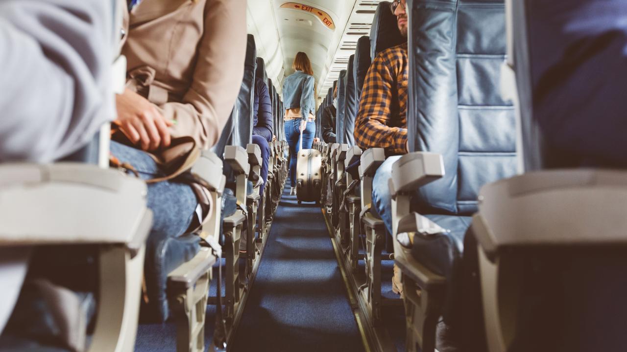 Passengers are told to stay in their allocated seats for takeoff so they can be identified if there is an accident and to ensure the aircraft is balanced. Picture: iStock