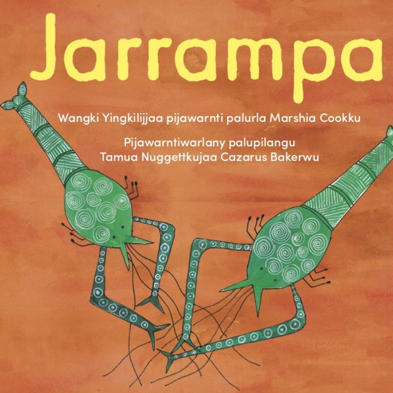 Jarrampa hardback picture book for ages 3 and up.
