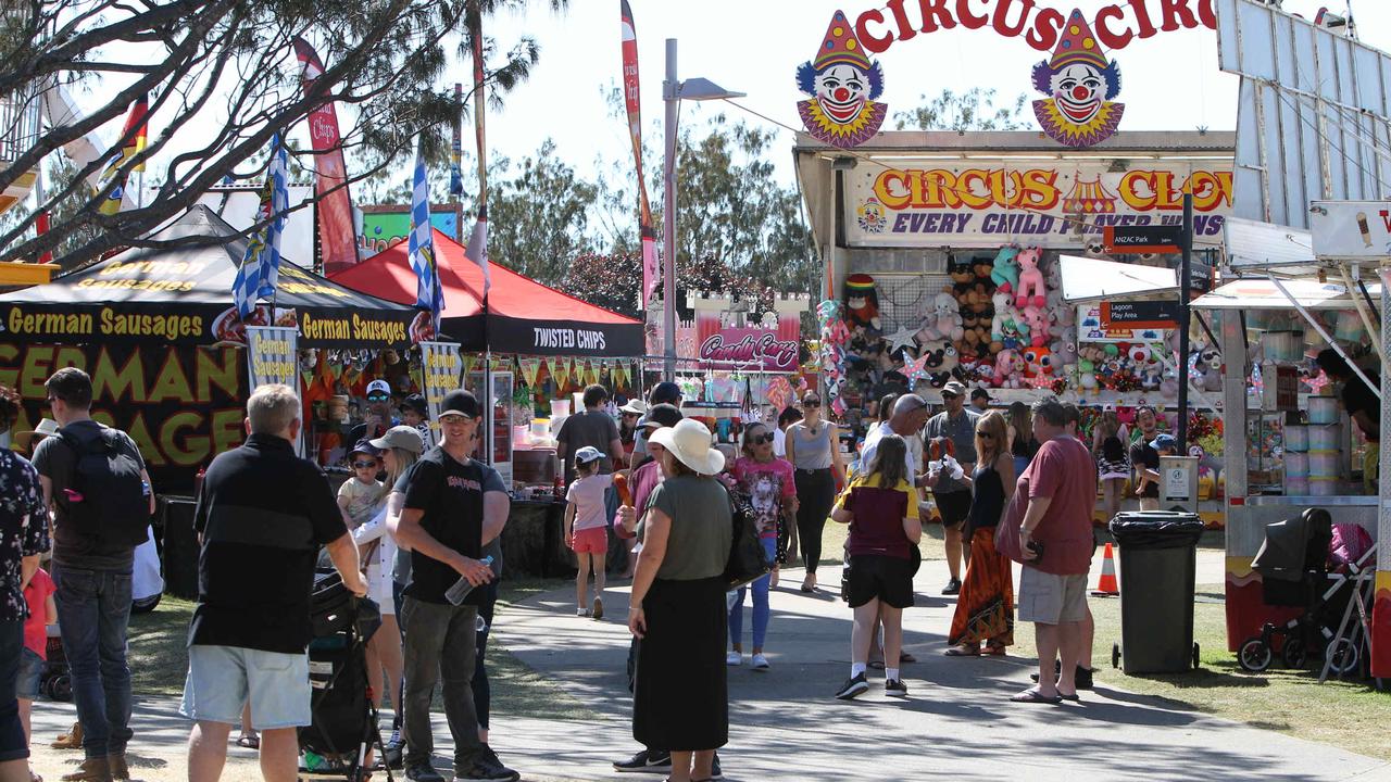 Crowds on the final day of the Gold Coast Show. Picture: Mike Batterham