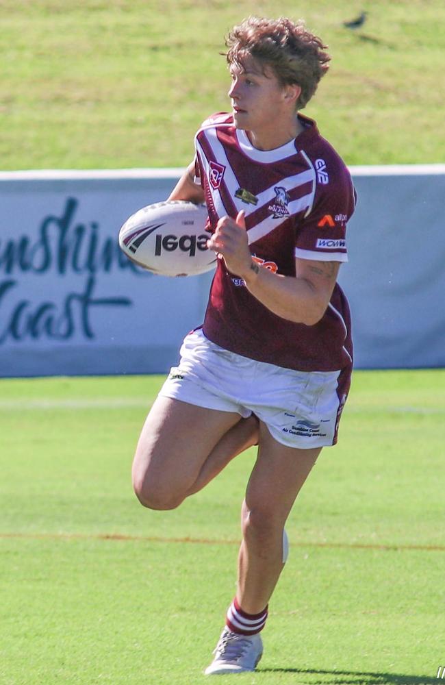 Kawana Dolphins women's player Malia Ting in action. Picture: Infamous Photography/R.J.JARMAN