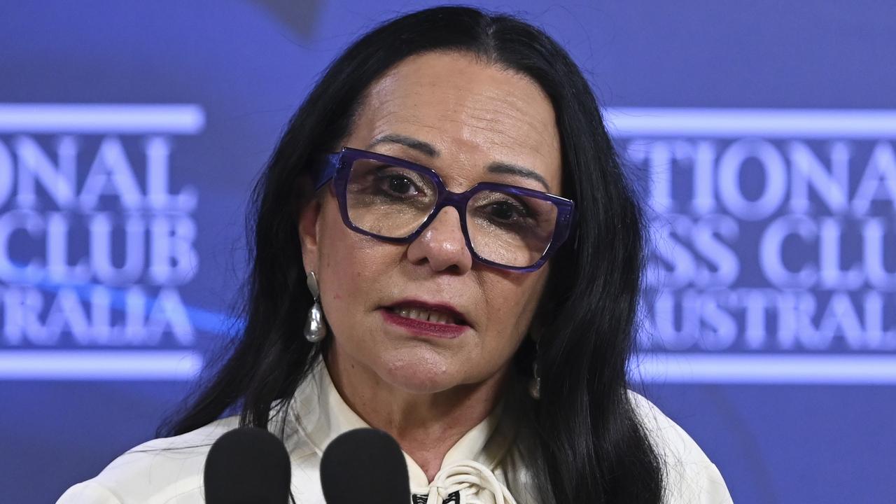 Linda Burney is facing criticism over her press club speech on The Voice. Picture: NCA NewsWire / Martin Ollman