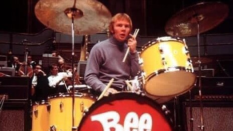 Colin Petersen when he was on drums for the Bee Gees.