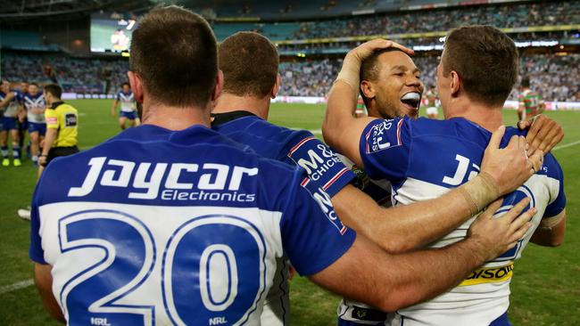 The Bulldogs are benefiting from Frawley’s place in the team Photo: Gregg Porteous