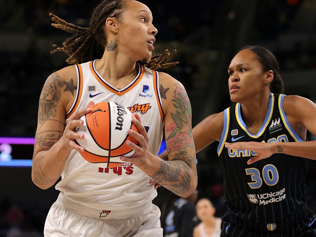 Brittney Griner is one of the WNBA’s biggest stars. Picture: AFP