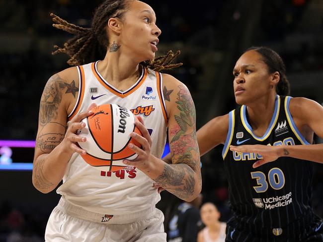 Brittney Griner is one of the WNBA’s biggest stars. Picture: AFP